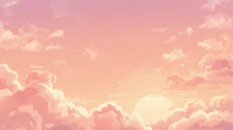 cute-cloud-wallpapers-peach-sunset-clouds-laptop