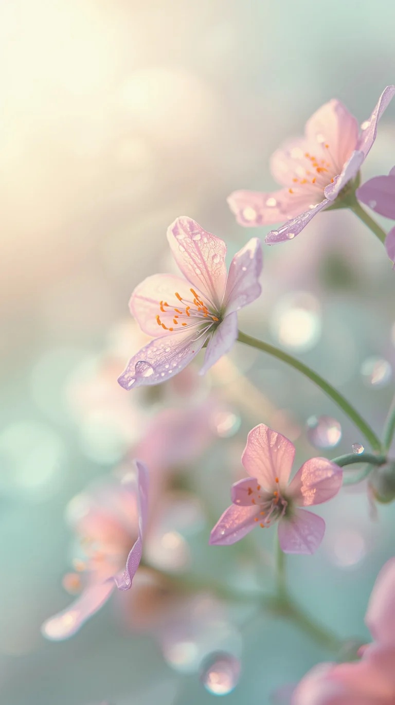 cute-flower-wallpapers-dewdrop-pastel-florals-phone