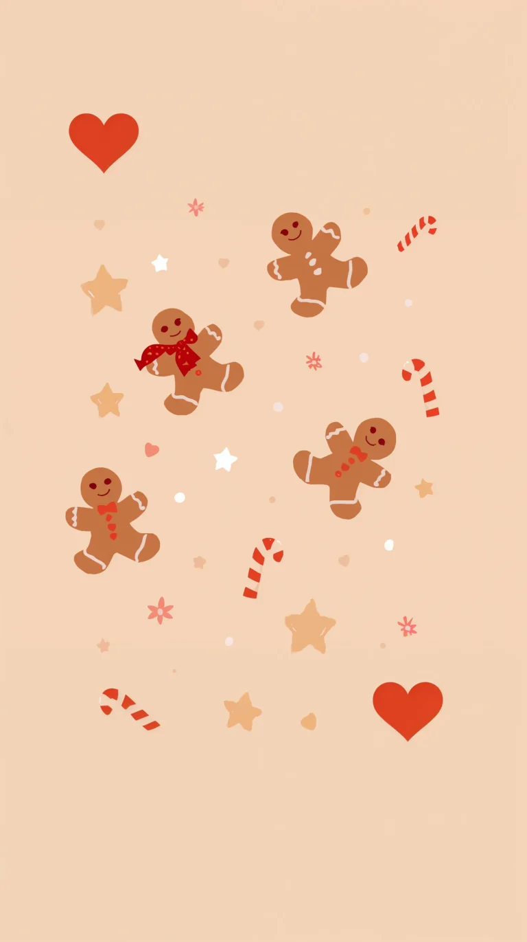 gingerbread-iphone-wallpapers-minimal-icons