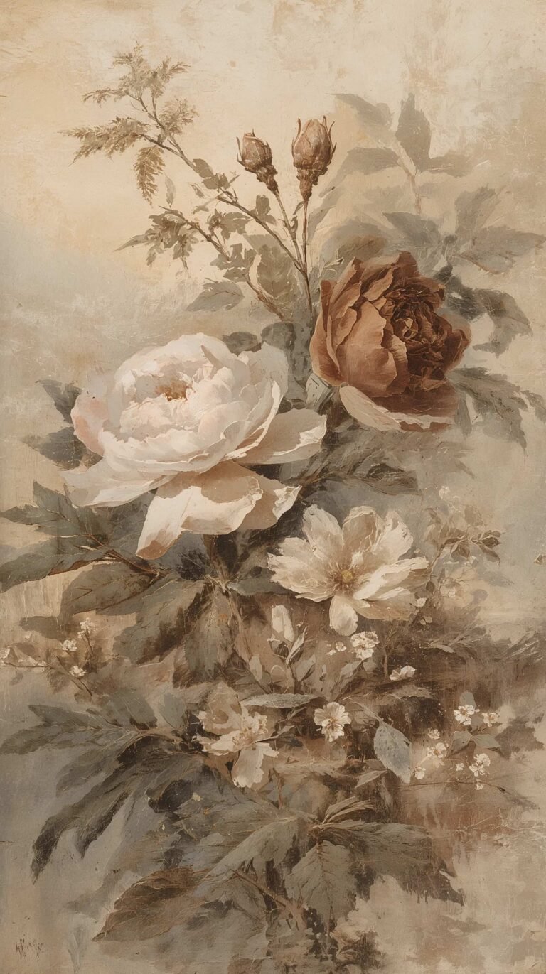 vintage-painting-wallpapers-antique-botanical-floral-iphone