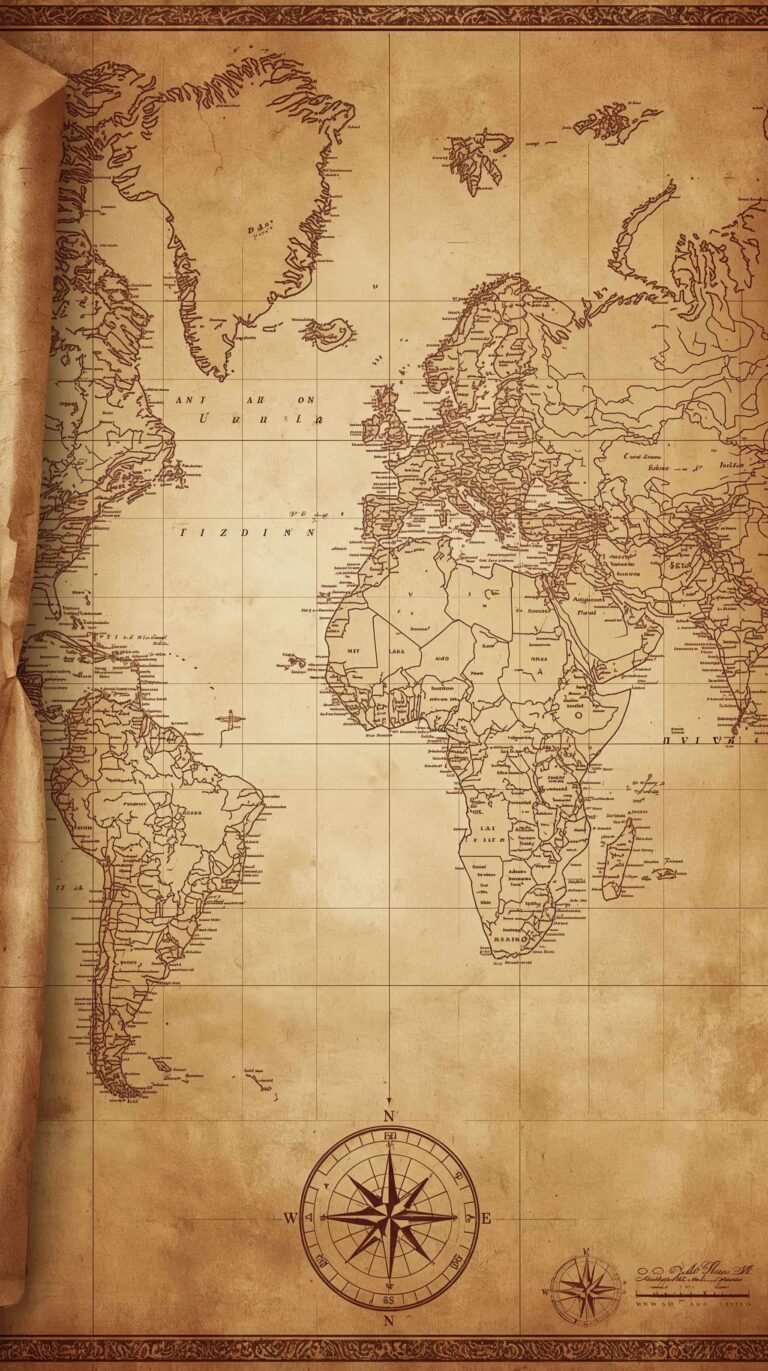 vintage-travel-wallpapers-hot-map-world-phone