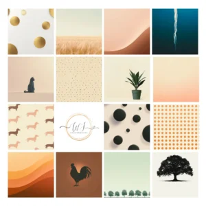 minimal pillar wallpapers collage