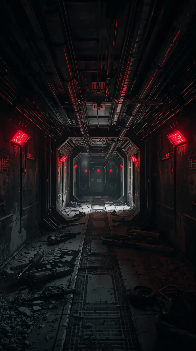 black-dystopian-wallpapers-abandoned-tech-corridor-phone