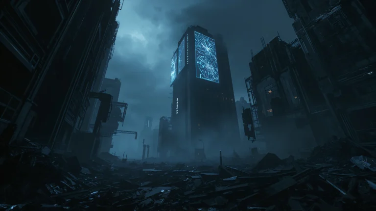 black-dystopian-wallpapers-ruined-megacity-night-laptop