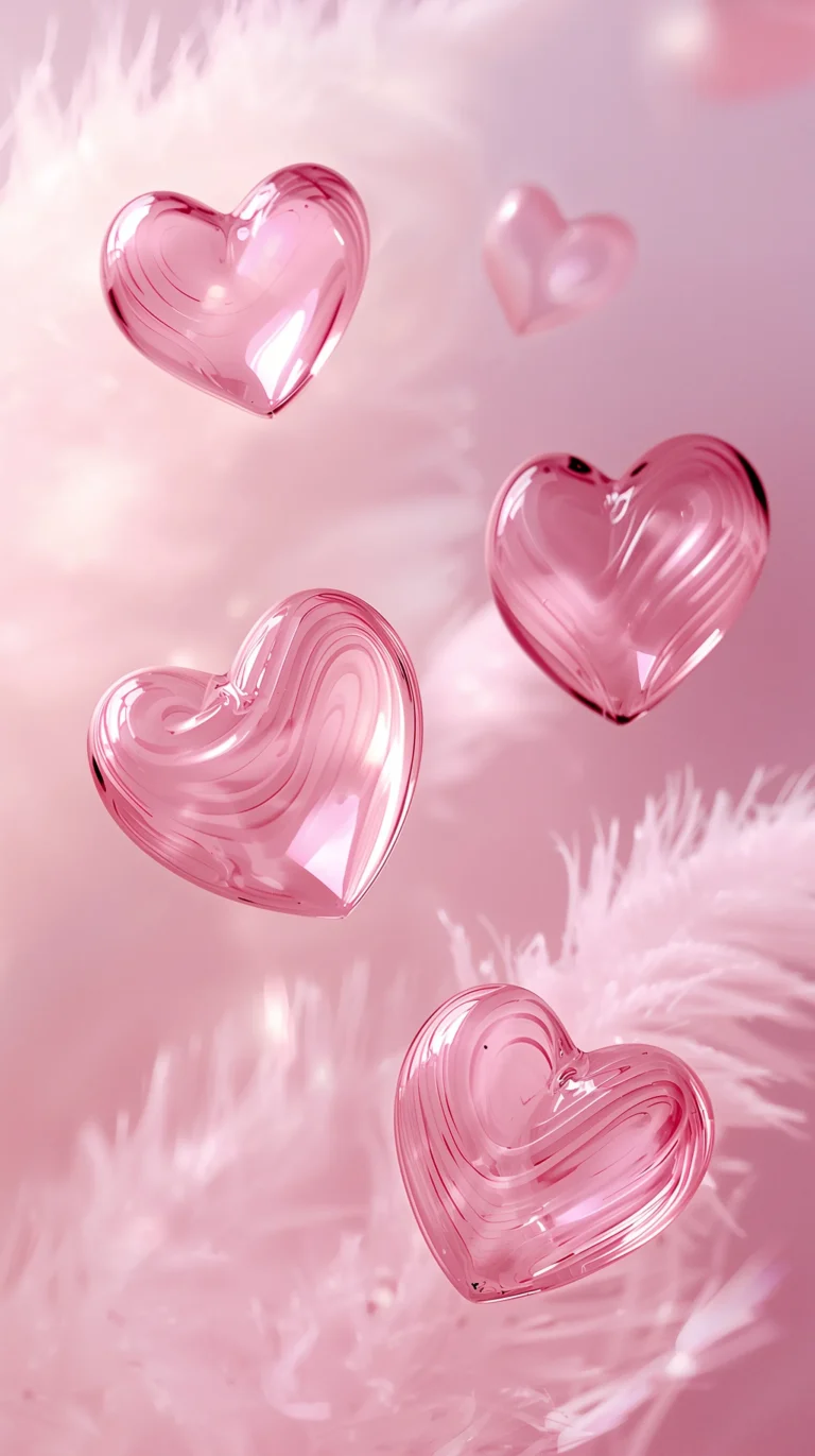 cute-pink-heart-aesthetic-wallpapers-for-phone-bubble-heart-aesthetic-phone