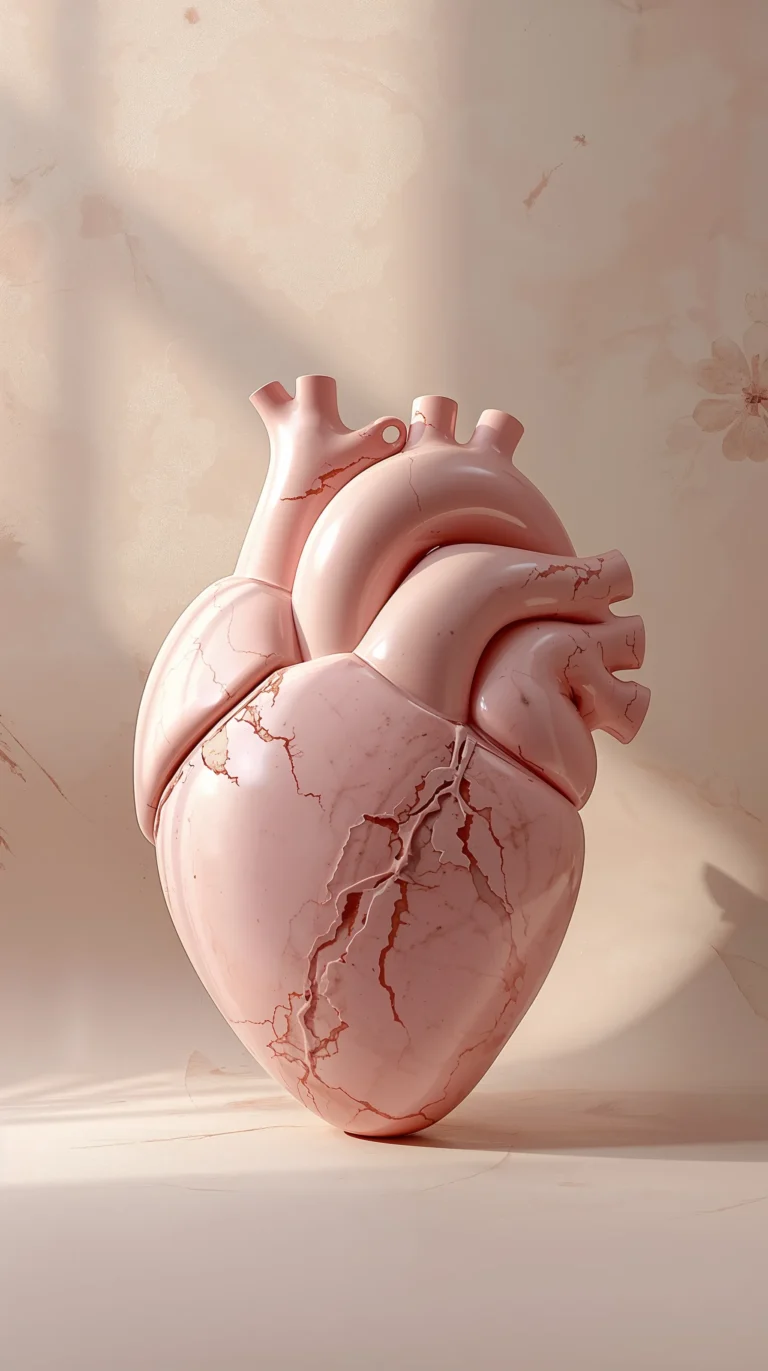 cute-pink-heart-aesthetic-wallpapers-for-phone-pink-marble-heart