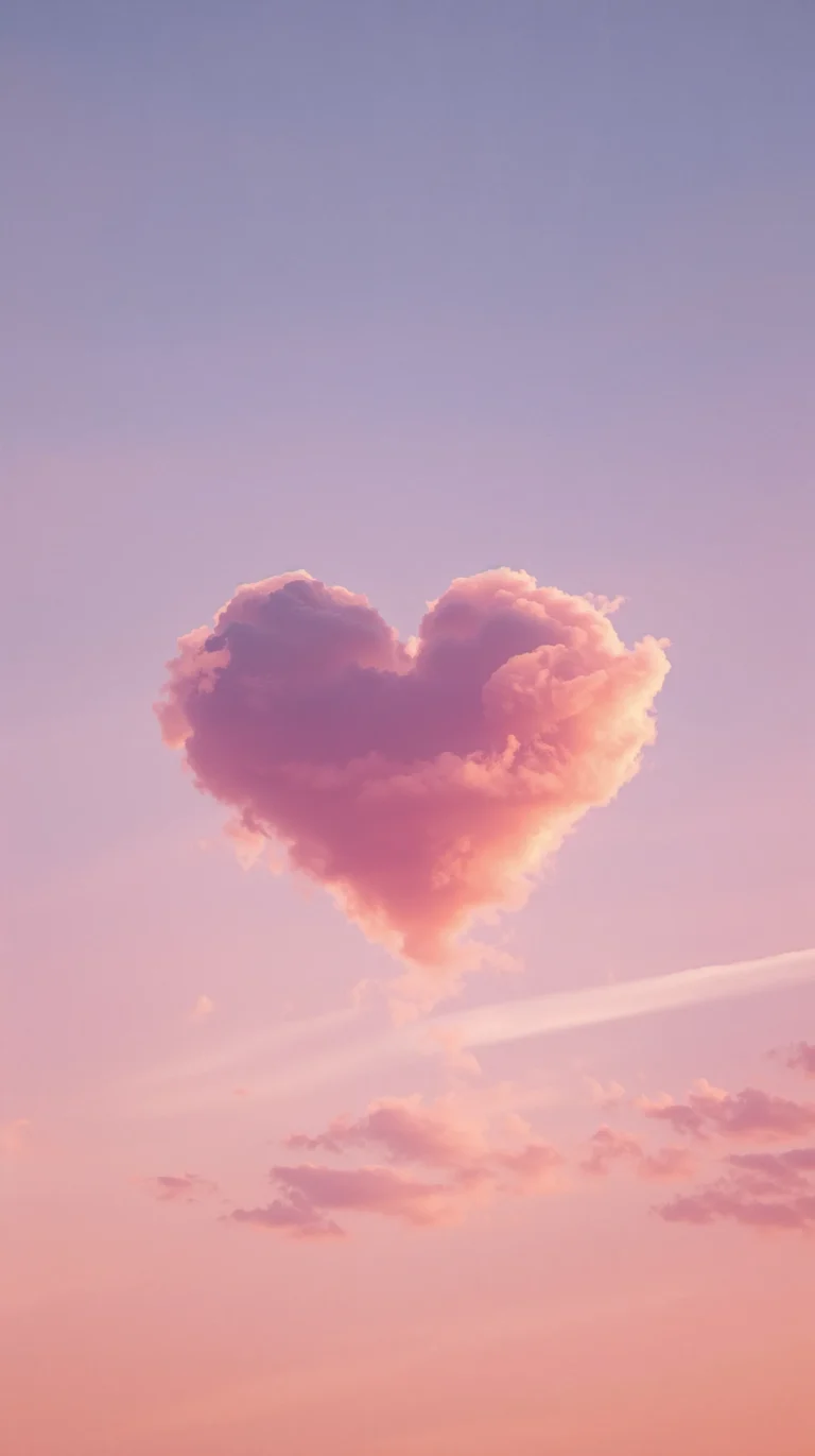 cute-pink-heart-aesthetic-wallpapers-for-phone-romantic-cloud-hearts