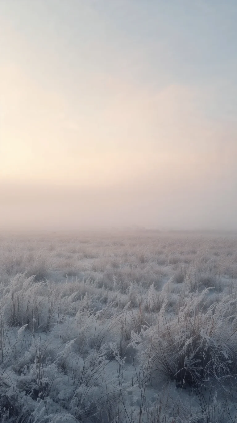 late-winter-wallpapers-morning-fog-snow-field-phone