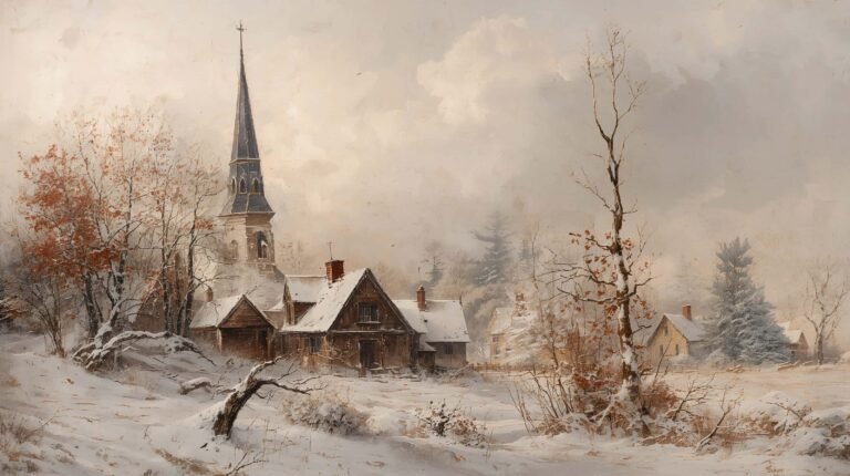 vintage-snow-wallpapers-classic-village-panorama-laptop