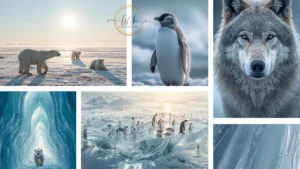 winter frosty- collage- wallpapers