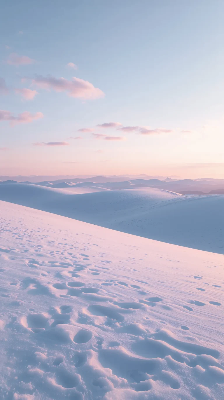 winter-morning-wallpapers-snowy-hills-pastel-sky-phone