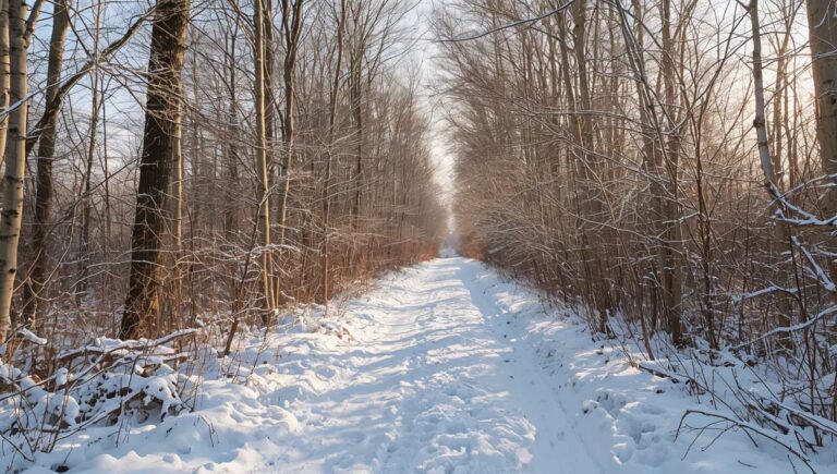 winter-morning-wallpapers-snowy-path-bare-trees-ipad