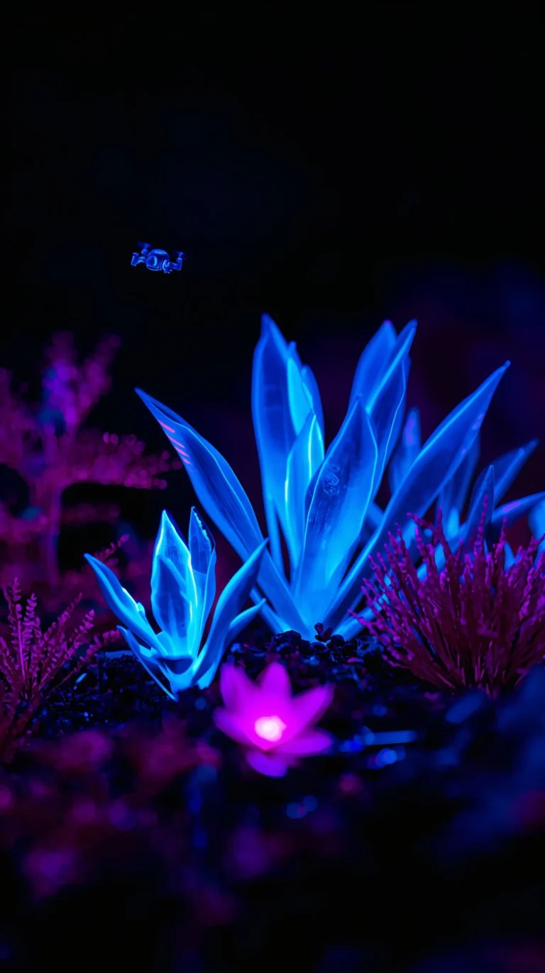 black-neon-cyberpunk-macro-backgrounds-glowing-neon-garden-phone