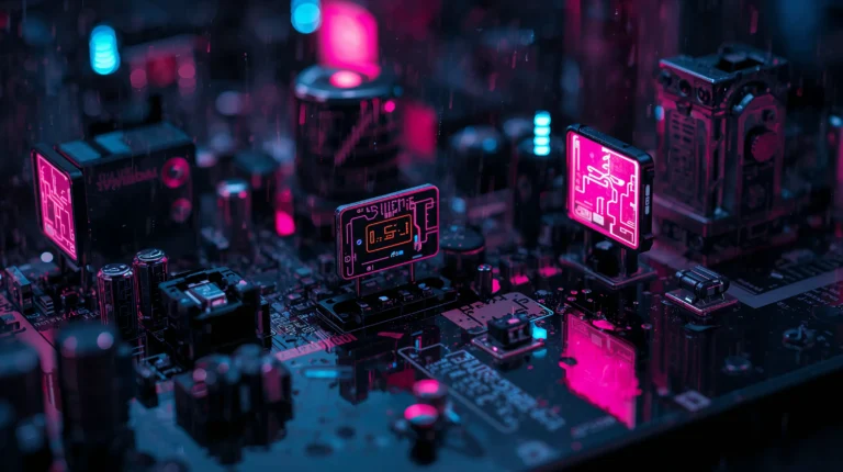 black-neon-cyberpunk-macro-backgrounds-motherboard-city-laptop