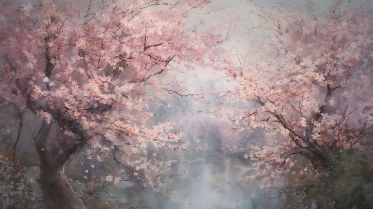 cherry-blossom-painting-wallpapers-aesthetic-moonlight-sakura-night-laptop