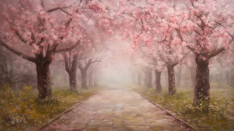 cherry-blossom-painting-wallpapers-aesthetic-vintage-garden-path-laptop