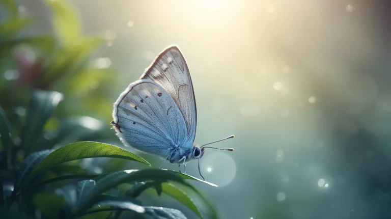 cute-macro-animal-wallpapers-spring-aesthetic-blue-butterfly-sunlight-laptop