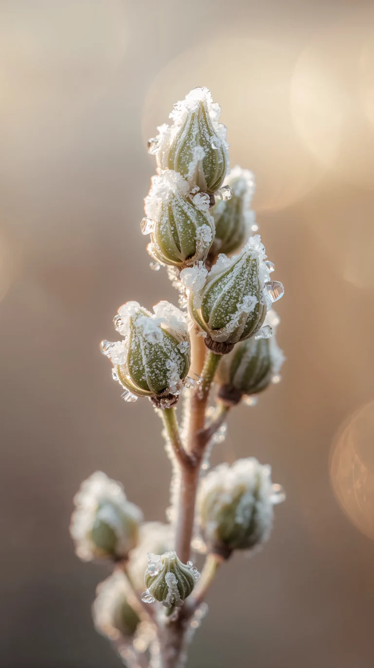 late-winter-to-early-spring-wallpapers-frosty-bud-macro-phone