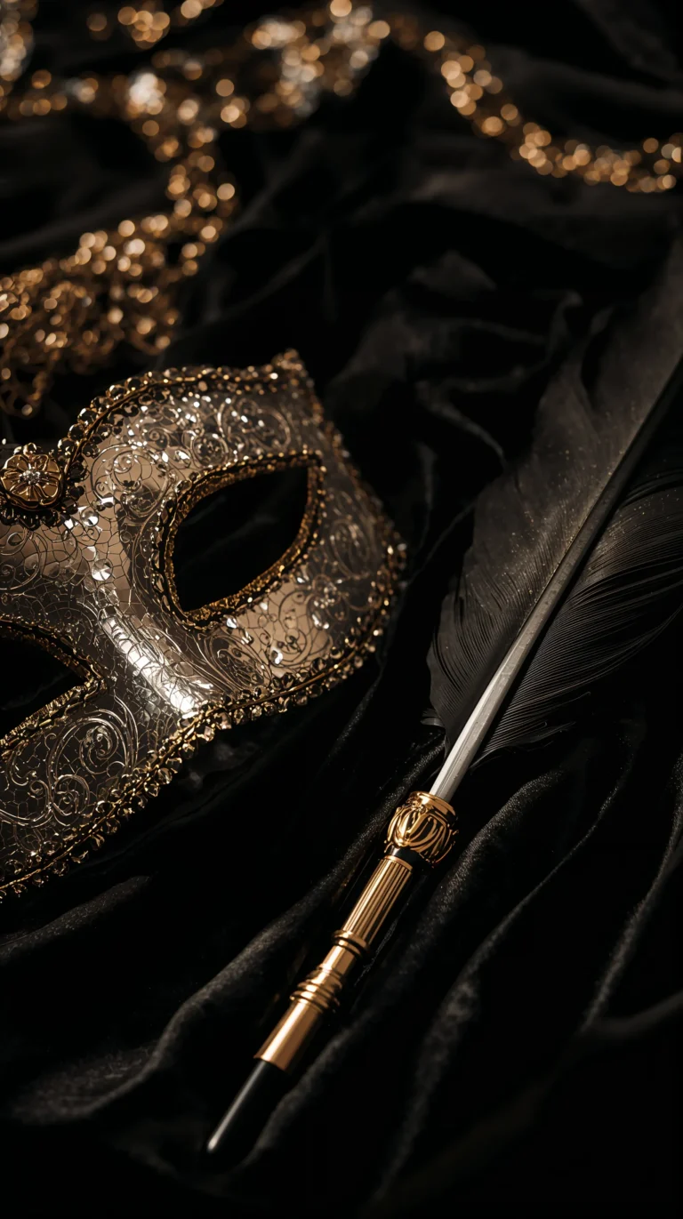 masquerade-ball-aesthetic-wallpapers-feather-quill-mask-luxury-closeup-phone