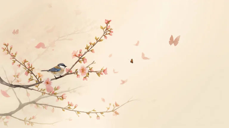 minimal-spring-aesthetic-wallpapers-for-every-device-blossom-bird-laptop