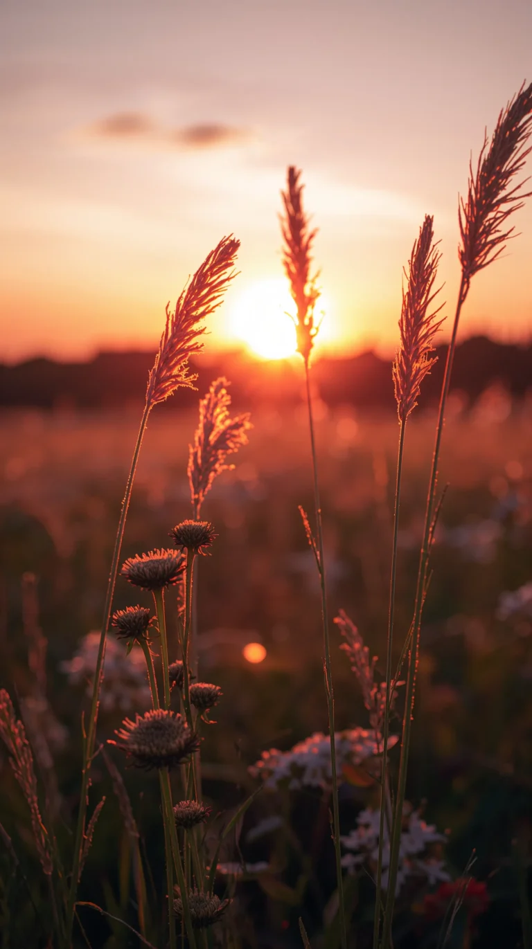 vintage-meadow-wildflower-wallpapers-free-download-sunset-meadow-glow-phone