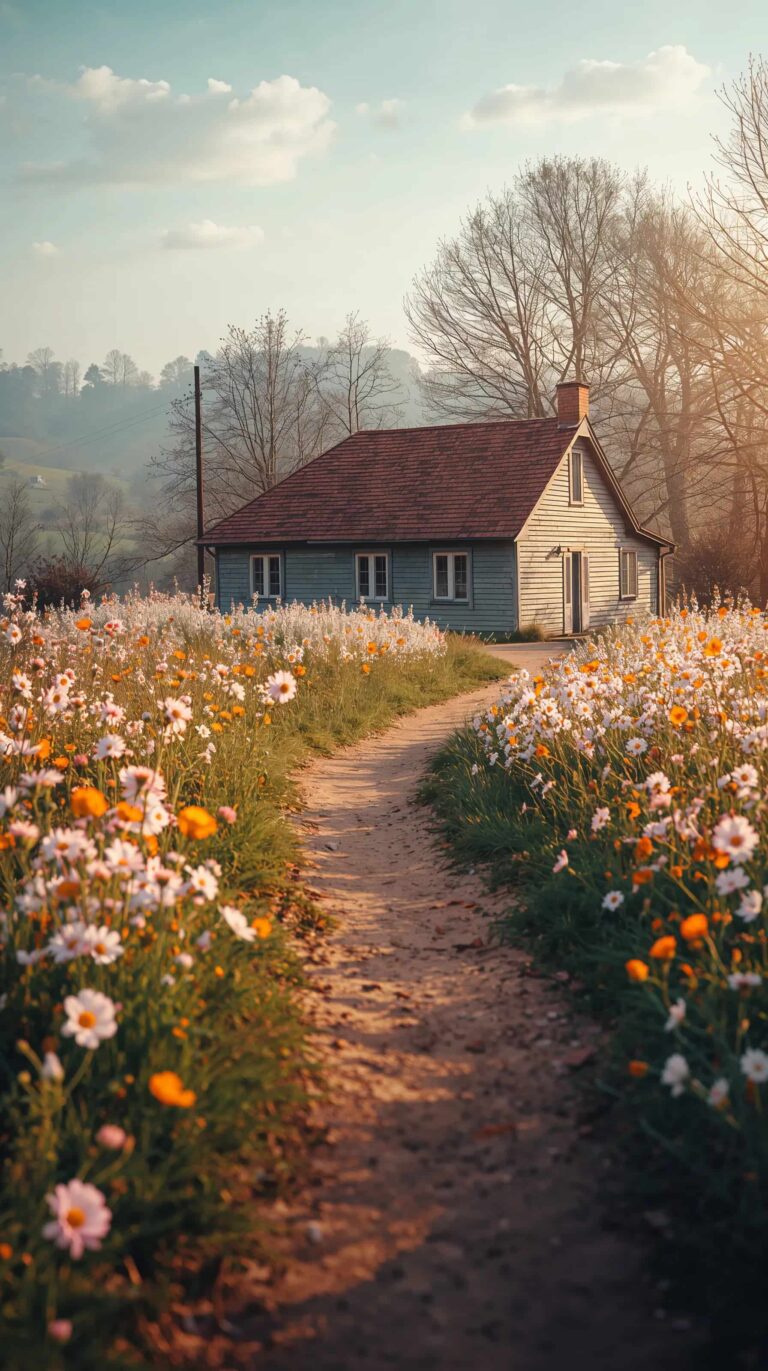 cozy-spring-countryside-cottage-wallpapers-rustic-garden-cottage-phone