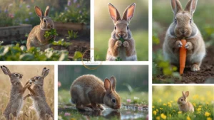 cute bunny wallpapers collage