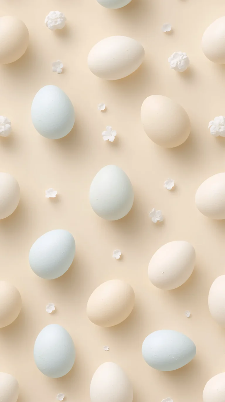 cute-easter-egg-phone-wallpapers-minimal-cream-background