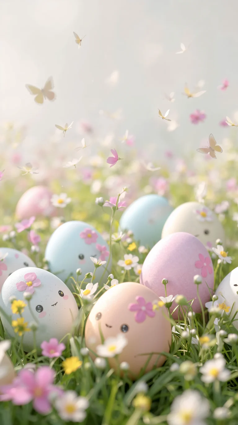cute-easter-egg-phone-wallpapers-pastel-spring-grass-purple