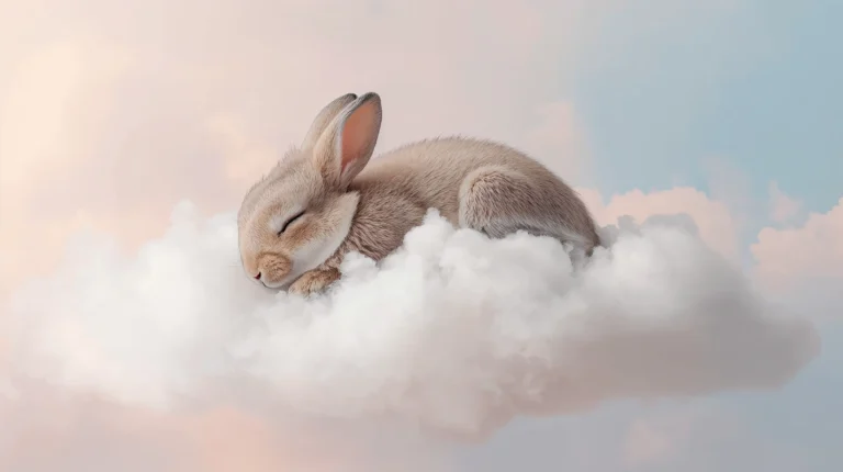 cute-wallpapers-for-laptop-baby-bunny-sleeping-cloud-pastel-4k