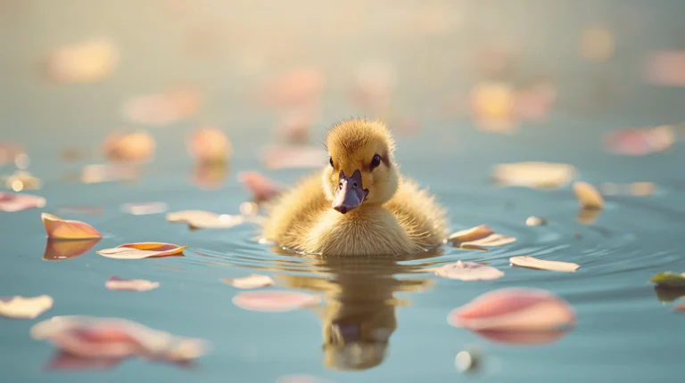 cute-wallpapers-for-laptop-yellow-duckling-fairy-lake-4k
