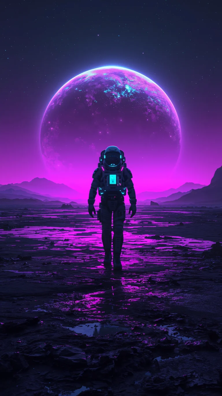 cyberpunk-space-wallpapers-4k-astronaut-alien-planet-phone