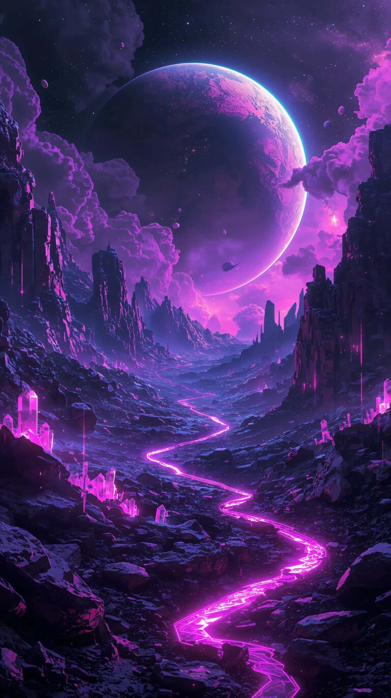 cyberpunk-space-wallpapers-4k-neon-alien-planet-phone