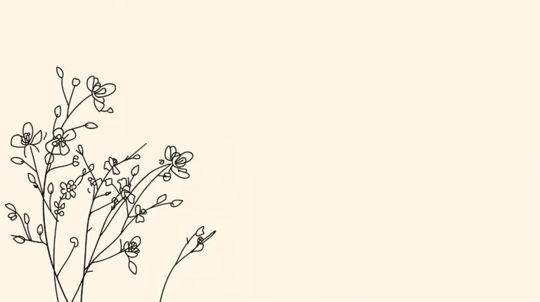 minimal-botanical-laptop-wallpapers-floral-line-art-cream