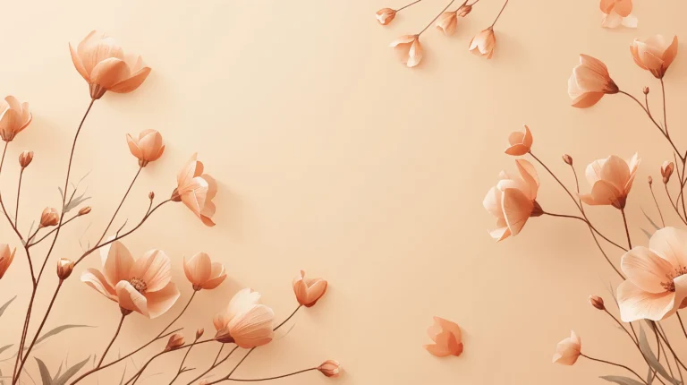 minimal-botanical-laptop-wallpapers-peach-floral-minimal