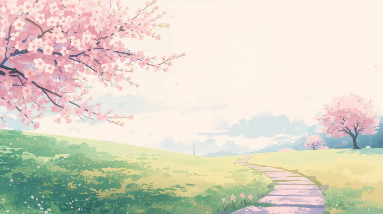 spring-awakening-aesthetic-laptop-wallpapers-anime-sakura-landscape-4k