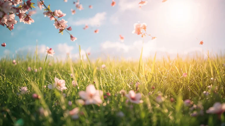 spring-awakening-aesthetic-laptop-wallpapers-falling-blossoms-light-4k