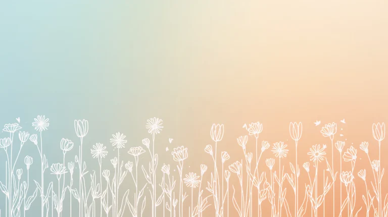 spring-awakening-aesthetic-laptop-wallpapers-minimal-line-art-flowers-4k