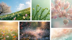 spring awaking laptop wallpapers collage