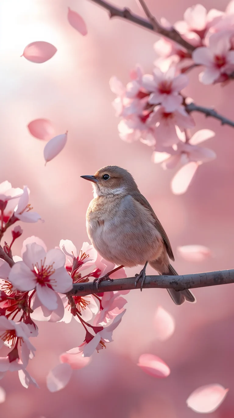 spring-bird-aesthetic-wallpapers-cherry-blossom-songbird-phone