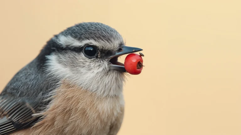 spring-bird-aesthetic-wallpapers-macro-bird-eating-berry-laptop