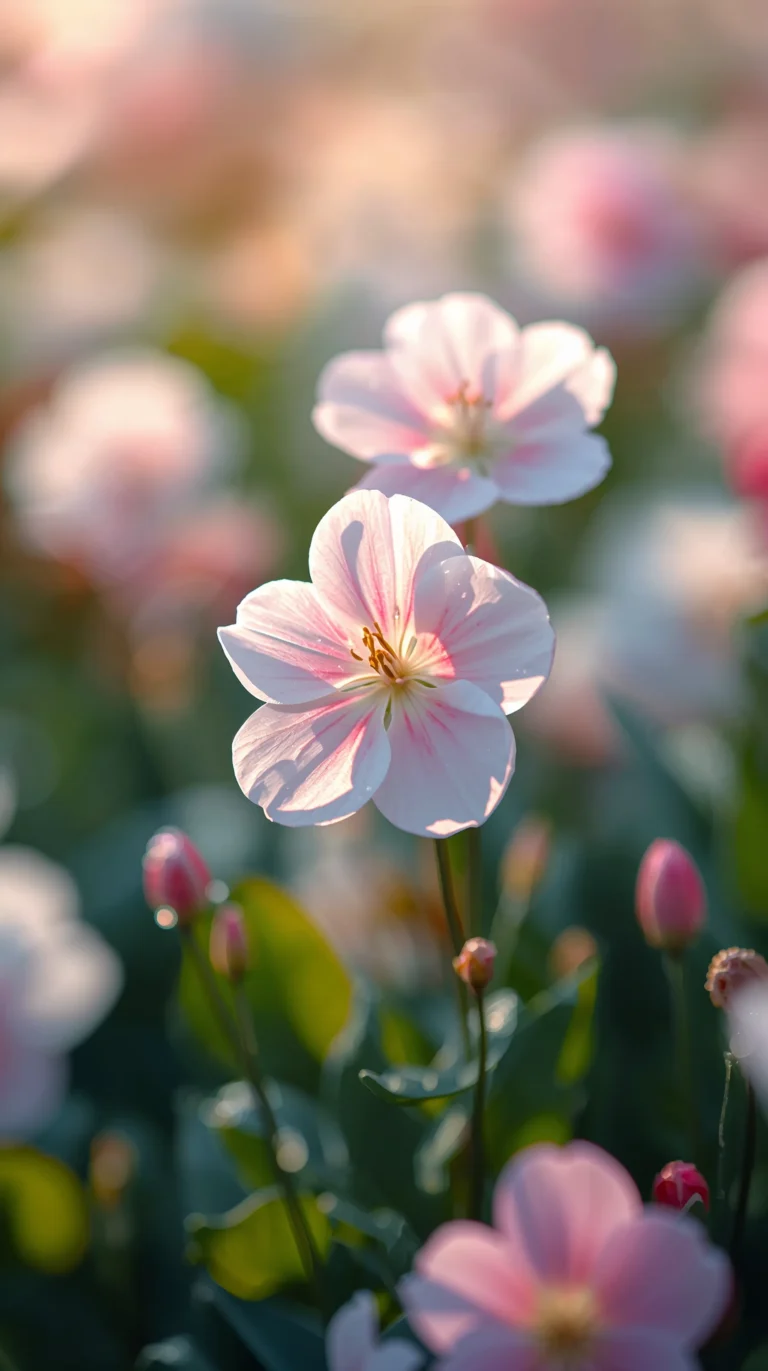 spring-garden-aesthetic-wallpapers-4k-flower-macro-dewdrops-phone