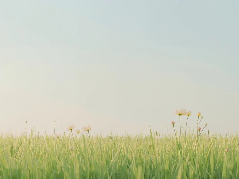 spring-garden-aesthetic-wallpapers-4k-minimal-pastel-garden-ipad