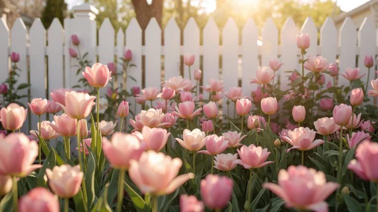 spring-garden-aesthetic-wallpapers-4k-tulip-rose-fence-laptop
