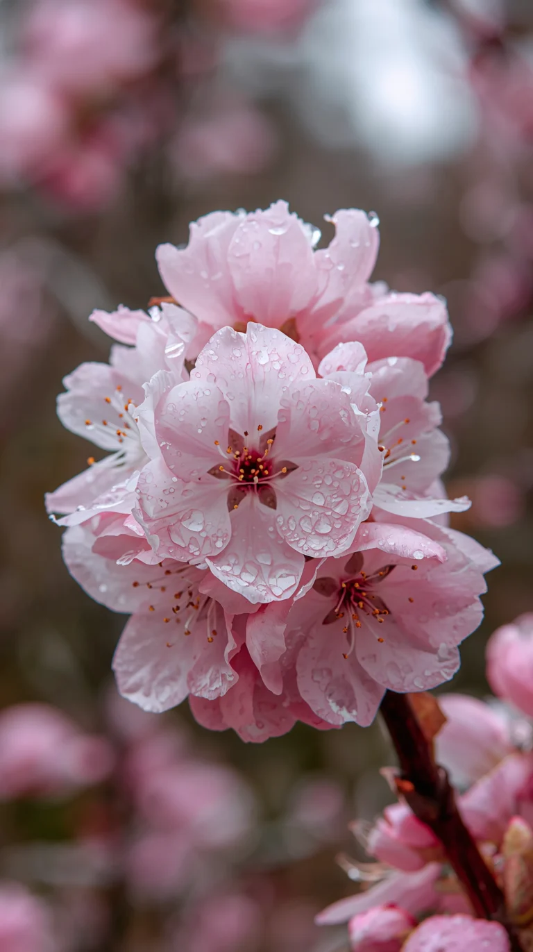 spring-rain-aesthetic-wallpapers-cherry-blossom-raindrops-phone
