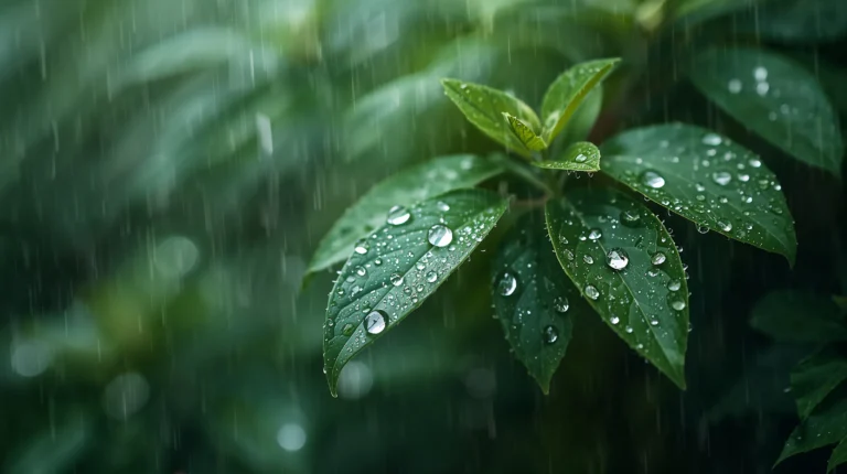 spring-rain-aesthetic-wallpapers-green-leaf-rain-droplets-laptop