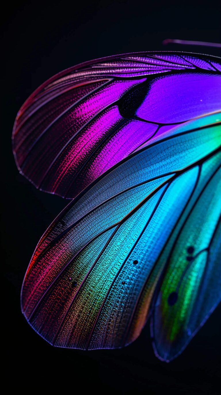unique-macro-texture-wallpapers-butterfly-translucent-wings-effect-4k