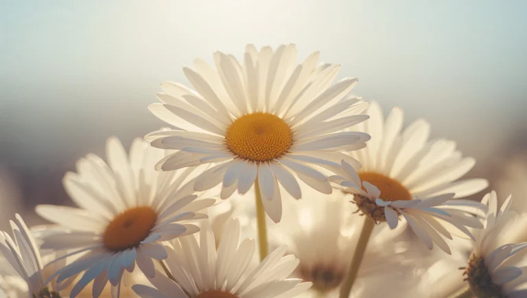 aesthetic-summer-flower-wallpapers-4k-white-daisy-bloom-laptop