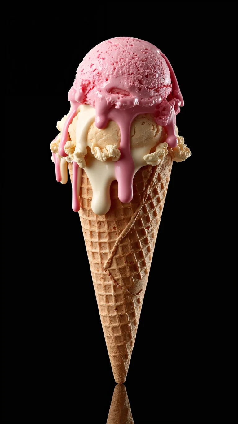 black-summer-wallpapers-aesthetic-ice-cream-cone-phone