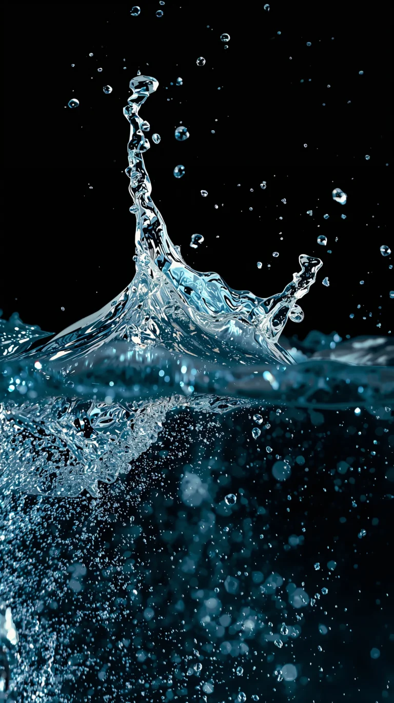 black-summer-wallpapers-aesthetic-water-splash-phone